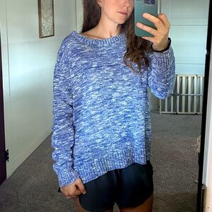 Old Navy Blue Heather Sweater